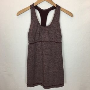 Lululemon Tank Top with Bra size 8